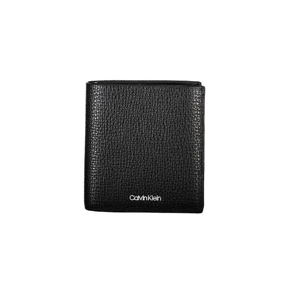 Calvin Klein Nero Leather Men Men's Wallet